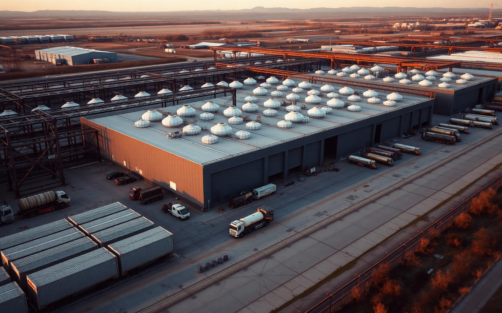 Shree Mansha warehouse complex